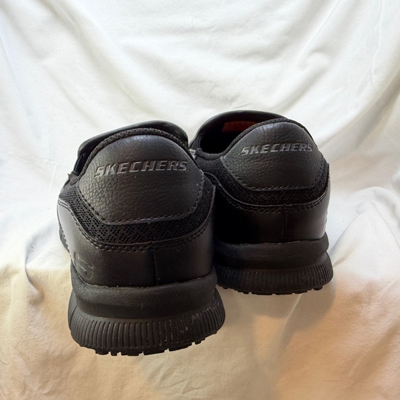 Skechers Slip on Sneakers Womens Size 8 Black Nampa Annod Comfort Anti Slip - Picture 5 of 6